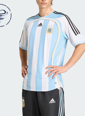 Adidas/阿迪达斯正品夏季男士透气复古经典足球柔软短袖T恤KF0322
