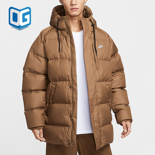 Nike/耐克正品Sportswear男士运动连帽休闲宽松羽绒服IB2974-235