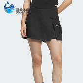 三叶草女士复古梭织运动透气休闲裙裤 Adidas 阿迪达斯正品 KC5842