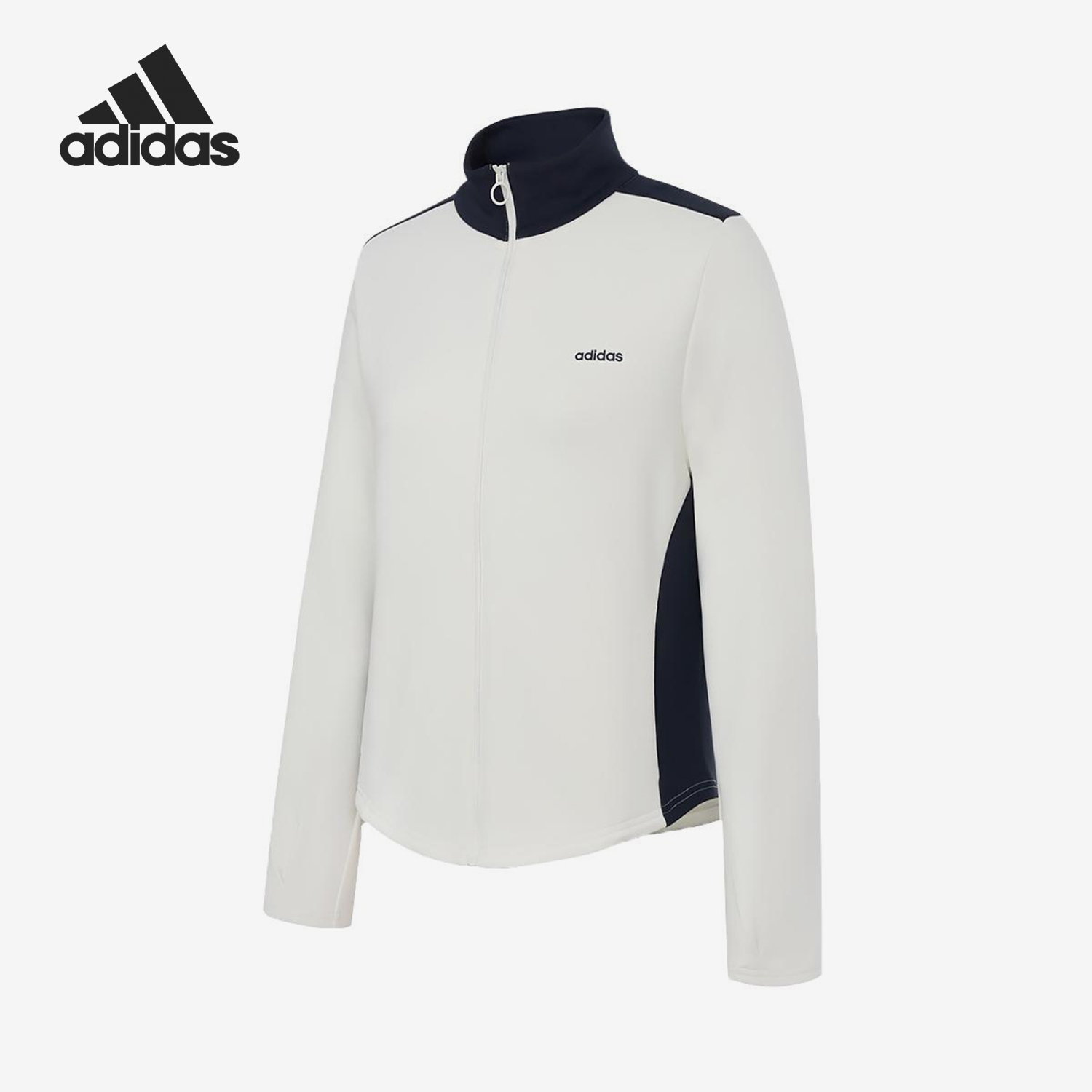 Adidas/阿迪达斯官方正品2025秋季款女士立领耐穿运动外套JV6959