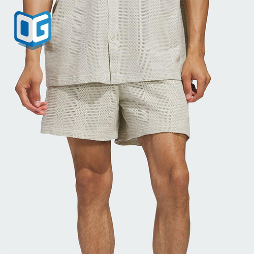 Adidas/阿迪达斯正品2025男女运动训练针织经典休闲短裤JP0654