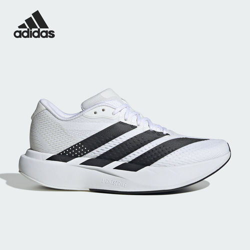 Adidas阿迪达斯正品Adizero Pacer女款系带低帮轻盈休闲鞋KZ8978