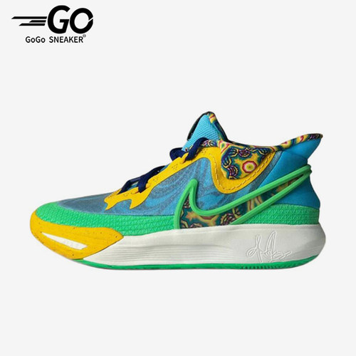 Nike/耐克正品JORDANKyrie8GOSE新款蓝黄色经典篮球鞋DV3018-400
