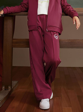 Adidas/阿迪达斯正品三叶草秋季新款儿童针织运动长裤IJ0752