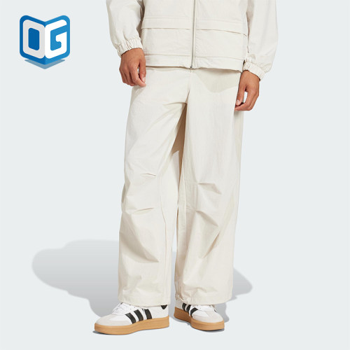 Adidas/阿迪达斯正品三叶草男士宽松休闲梭织工装运动裤JD5894