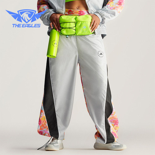 Adidas/阿迪达斯正品TRACK PANTS 女士经典复古宽松运动裤IX1700