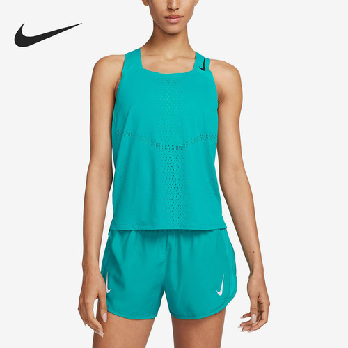 Nike/耐克正品女士简约日常透气凉爽赛车经典运动背心DM7551-443