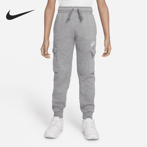 Nike/耐克正品Sportswear Club大童加绒工装长裤CQ4298-091