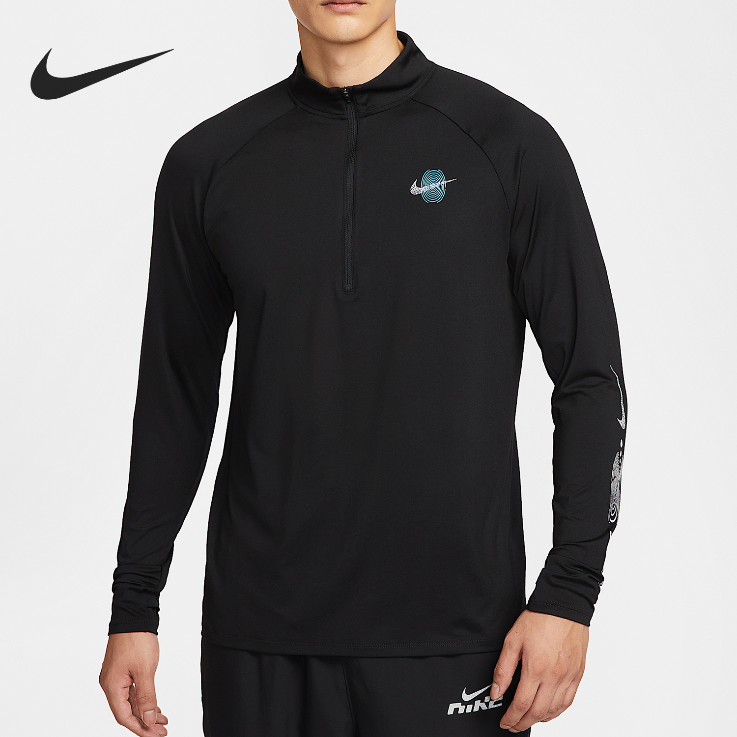 Nike/耐克官方正品Stride Dri-FIT男士运动长袖上衣IM7429-010