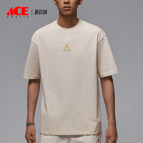 Nike/耐克正品JORDAN男士圆领休闲宽松耐穿透气短袖IM3354-047