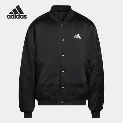 Adidas/阿迪达斯正品新款男童休闲运动棒球服保暖棉服IP6995