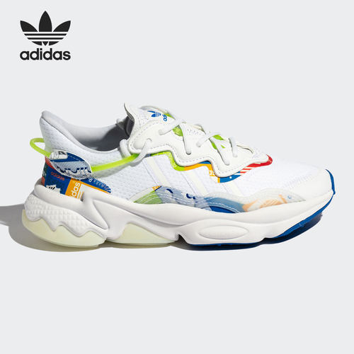 Adidas/阿迪达斯正品春季男女款三叶草耐磨休闲运动鞋GX2714