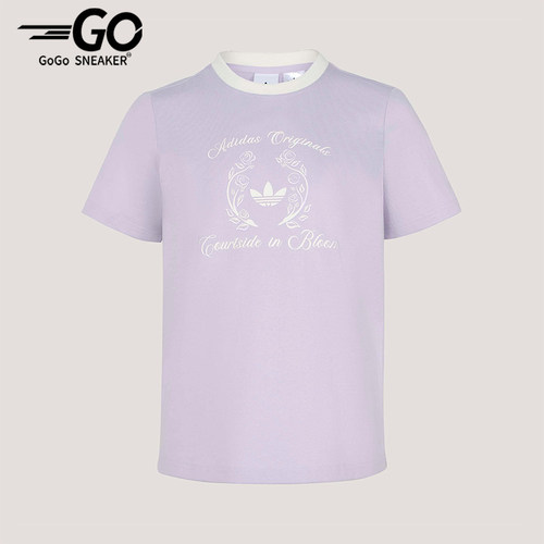 Adidas/阿迪达斯正品三叶草女士亲肤经典运动日常透气T恤KY5735