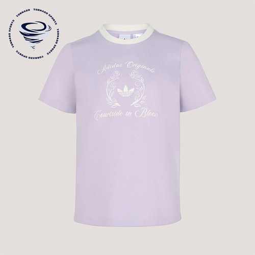 Adidas/阿迪达斯正品三叶草女士亲肤经典运动日常透气T恤KY5735
