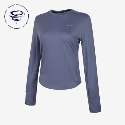 Nike/耐克正品SwiftUV运动套头纯色休闲经典长袖T恤HQ0504-499