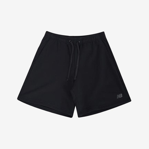 New Balance/NB正品夏季新款男子针织运动休闲短裤AMS42317-BK