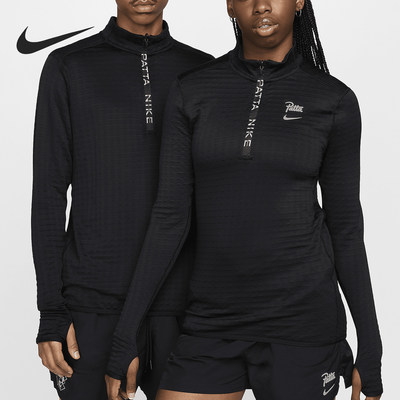 Nike/耐克正品新款Patta男女同款立领印花长袖上衣FJ3070-010