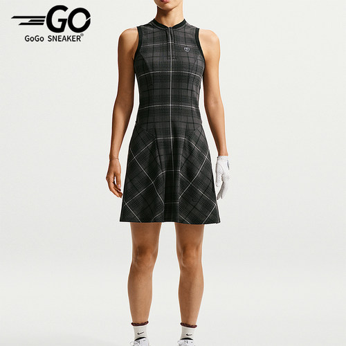 Nike/耐克正品女士运动简约舒适圆领无袖连衣裙IO0354-010