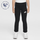 耐克正品 Dri FIT小童针织休闲吸湿排汗喇叭紧身裤 Nike HQ7760 010