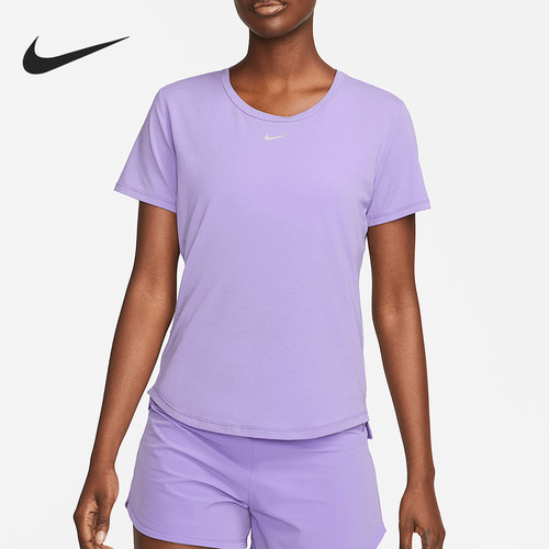 Nike/耐克正品夏季新款女士透气运动短款耐穿短袖DD0619-567