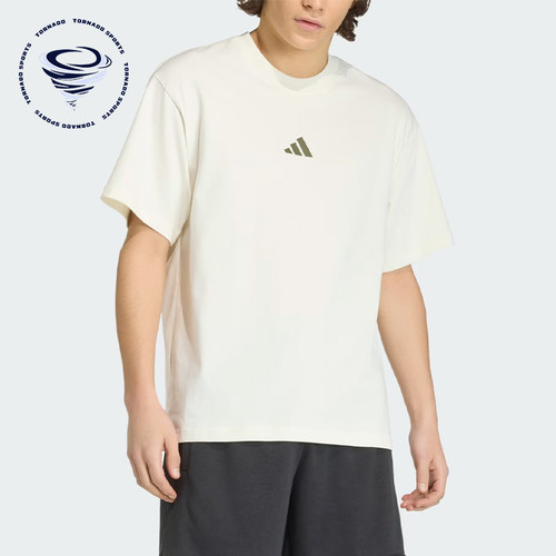 Adidas/阿迪达斯正品运动风套头休闲短袖T恤经典男短袖T恤KB4875