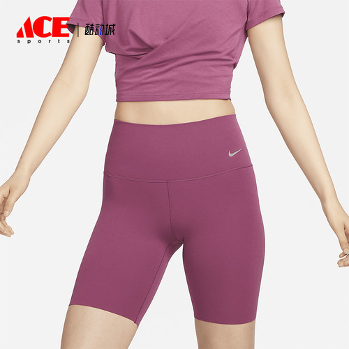 Nike/耐克正品夏季新款女士跑步训练针织休闲短裤DQ6004-653