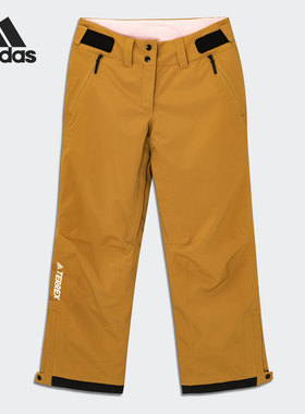 Adidas/阿迪达斯正品休闲户外女子时尚潮流保暖运动裤 GQ4427