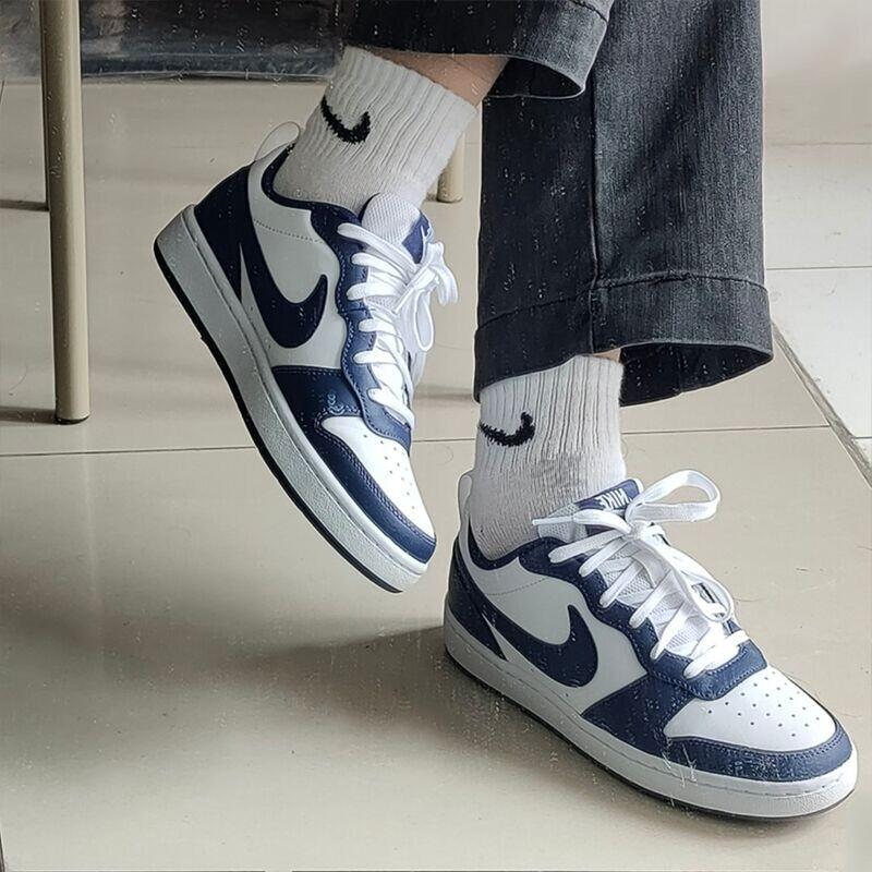 Nike/耐克官方正品黑曜石 GS 女子耐磨轻便低帮板鞋 BQ5448-107