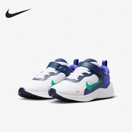 Nike/耐克正品REVOLUTION 7儿童魔术贴休闲运动鞋FB7690-101