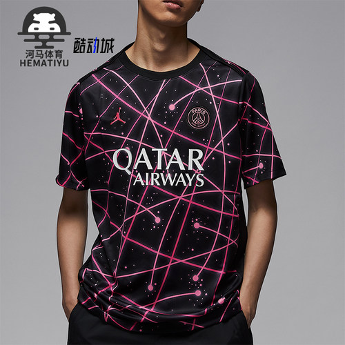 Nike/耐克正品JORDAN男士训练足球运动经典图案短袖IF3971-011