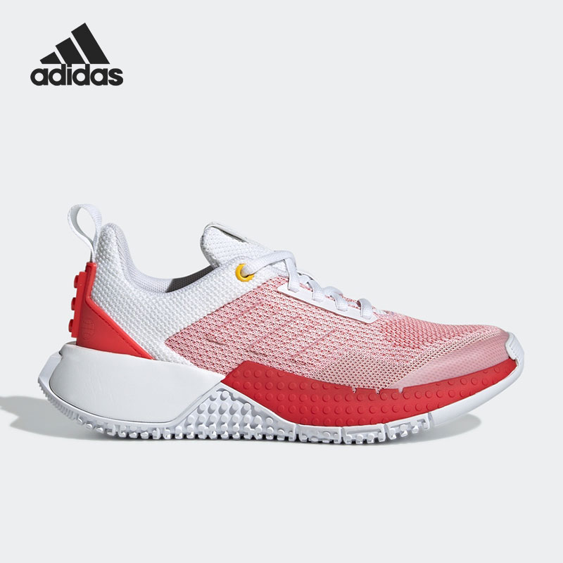 Adidas/阿迪达斯正品SPORT PRO J乐高积木联名大童跑鞋GW3008