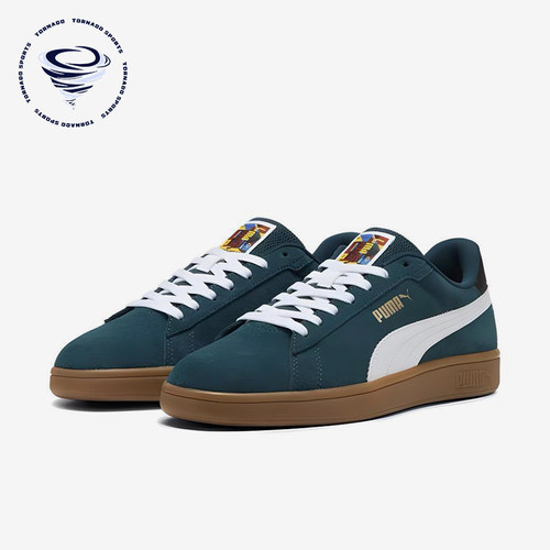 Puma/彪马正品2024新款男女同款经典复古系带低帮板鞋397484-01
