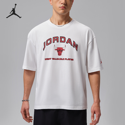 Nike/耐克正品Jordan男士运动字母印花经典休闲短袖T恤IF3122-100