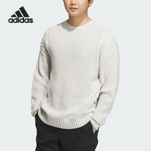 新款 冬季 男子简约针织休闲毛衣IP5001 阿迪达斯官方正品 Adidas