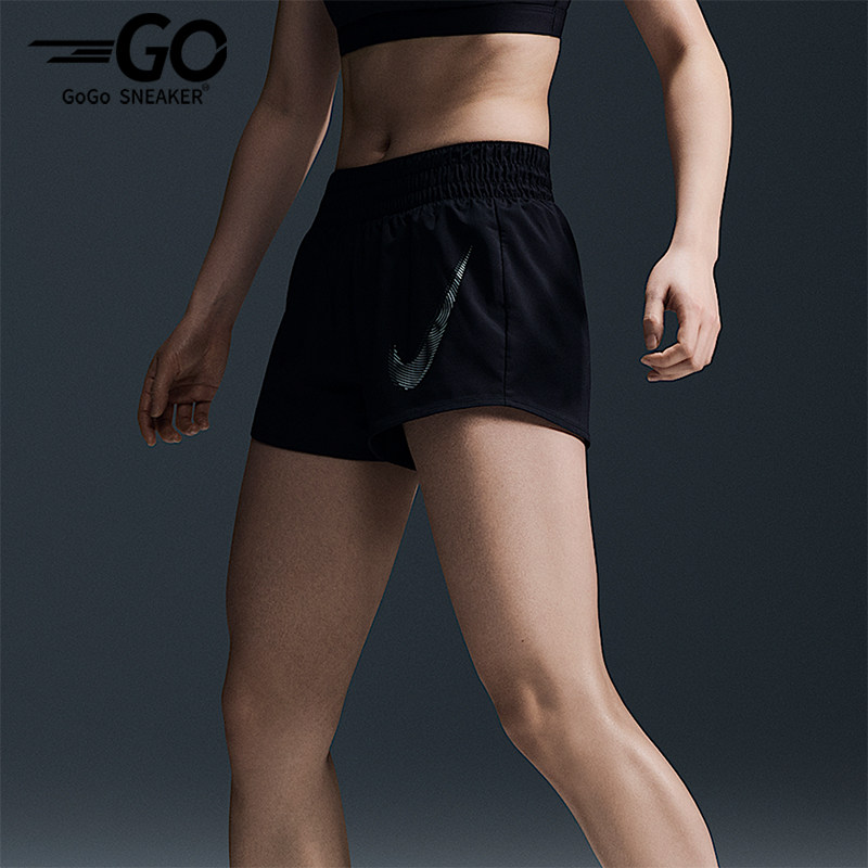 Nike/耐克正品2025秋季款女士松紧腰运动跑步透气短裤FB4929-010,运动服/休闲服装,运动中长裤／短裤,淘宝优惠券,粉丝福利购,淘宝优惠卷