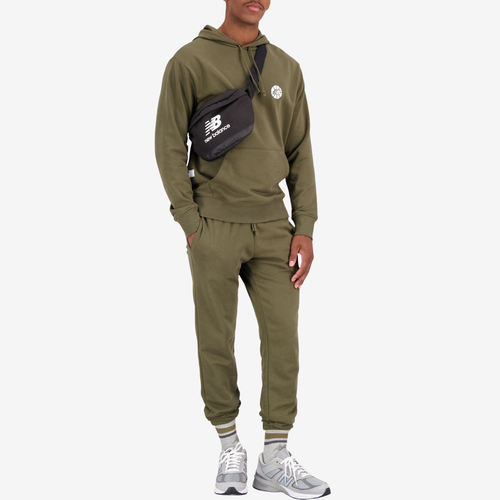 New Balance新百伦正品男贴标中腰系带束脚休闲裤MP23580-DMO