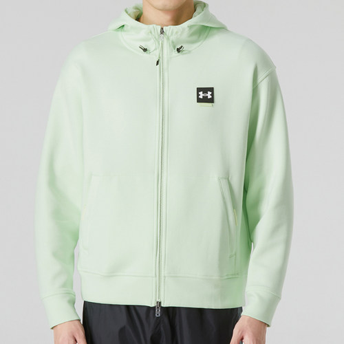 UA/安德玛正品Summit Knit FZ男士连帽针织户外外套1373801-369