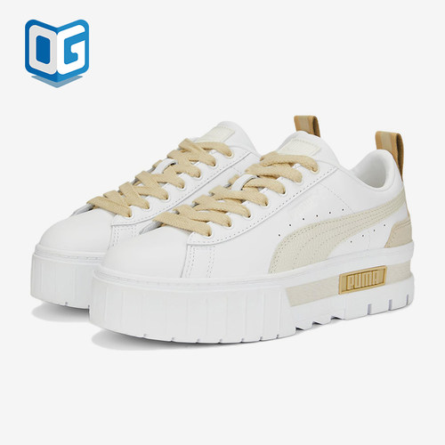 Puma/彪马正品MAYZE女士拼接运动耐磨经典低帮厚底板鞋383995-06