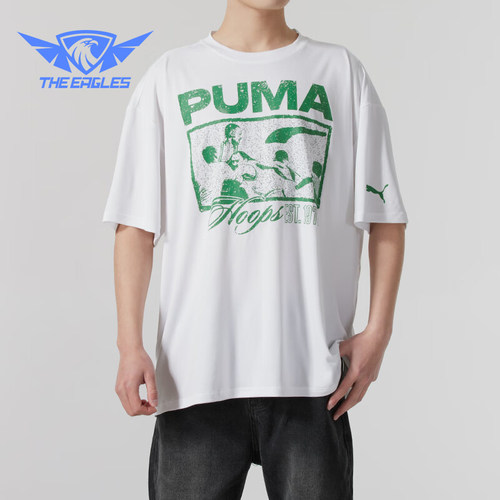 Puma/彪马正品新款男士时尚印花图案经典短袖T恤685441-01