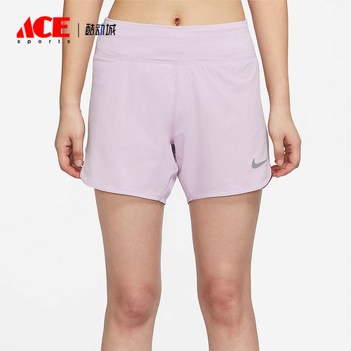 Nike/耐克正品2025女士印花运动透气松紧腰跑步短裤CZ9569-530