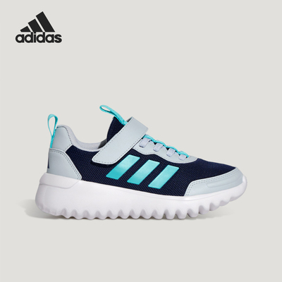 Adidas/阿迪达斯正品PLAYFLOW EL儿童日常低帮魔术贴休闲鞋KJ0773