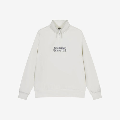 New Balance新百伦正品男女立领半拉链宽松休闲卫衣NCE11021-IV