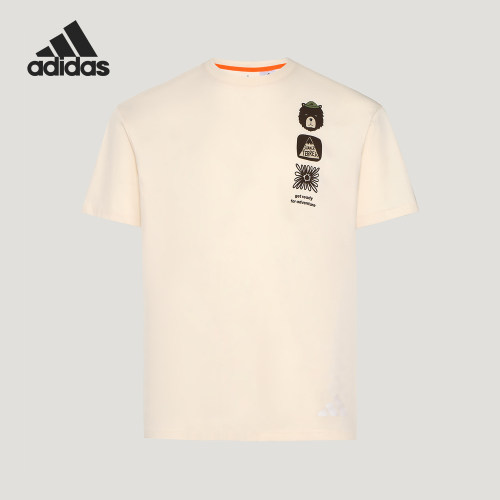Adidas/阿迪达斯正品MULTI T-SHIRT男士经典运动短袖T恤KE7078