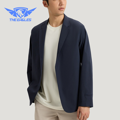 Adidas/阿迪达斯正品2026男士休闲复古拒水凉感运动夹克KG0848