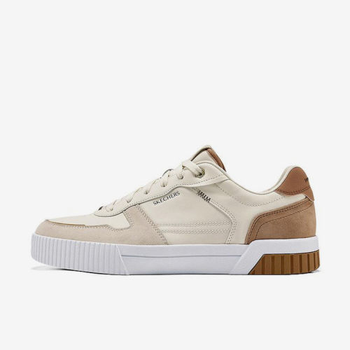 Skechers/斯凯奇正品四季款男士系带简约日常休闲运动板鞋254040W
