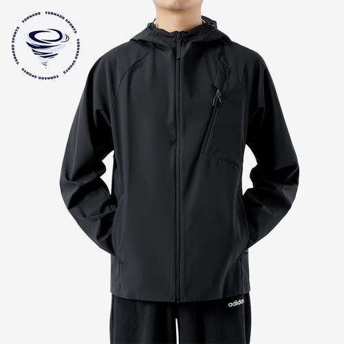 Adidas/阿迪达斯正品男女黑色防水保暖经典休闲夹克外套KG8959