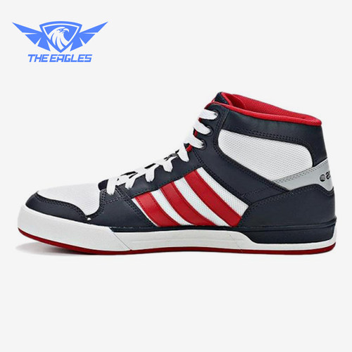 Adidas/阿迪达斯正品男士休闲舒适防滑透气中帮板鞋F38563