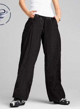 Puma/彪马正品春秋男女运动宽松简约休闲时尚经典长裤631331-01