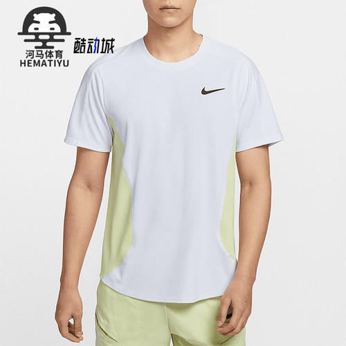 Nike/耐克正品夏季新款男士网球运动休闲圆领短袖T恤FZ6858-100