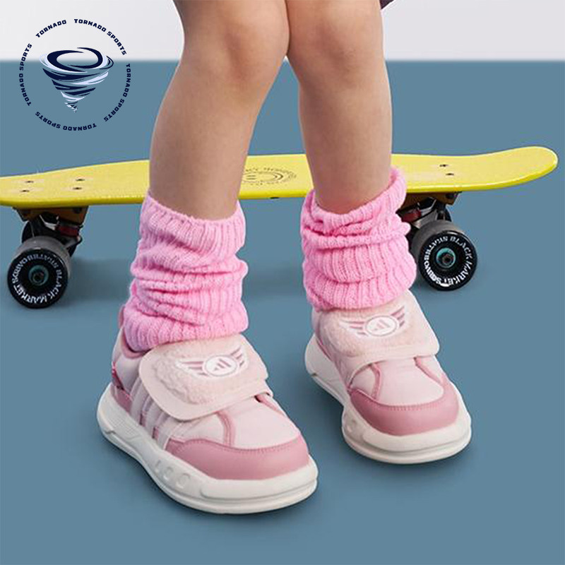 Adidas/阿迪达斯正品PUFFY SKIPPER小童休闲耐磨日常运动鞋KJ3901